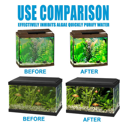 Algae Remover Powder for Clear Fish Tanks - Smarsty