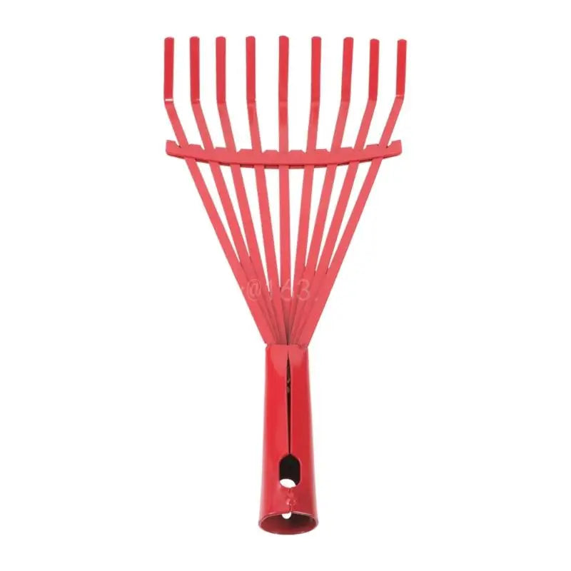 Carbon Steel Grass Rake for Efficient Leaf Cleaning - Smarsty