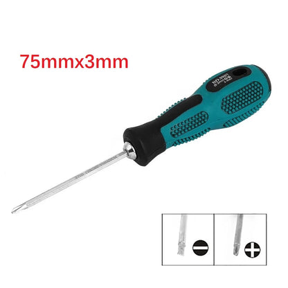 Dual-Use Slotted Cross Screwdriver with Non-Slip Handle - Smarsty