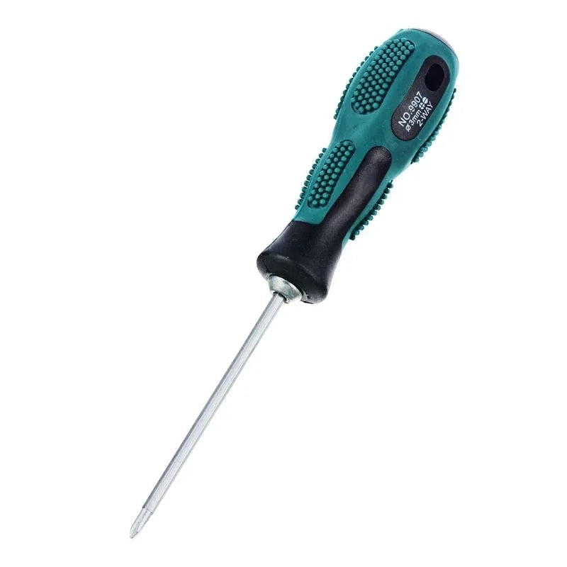 Dual-Use Slotted Cross Screwdriver with Non-Slip Handle - Smarsty