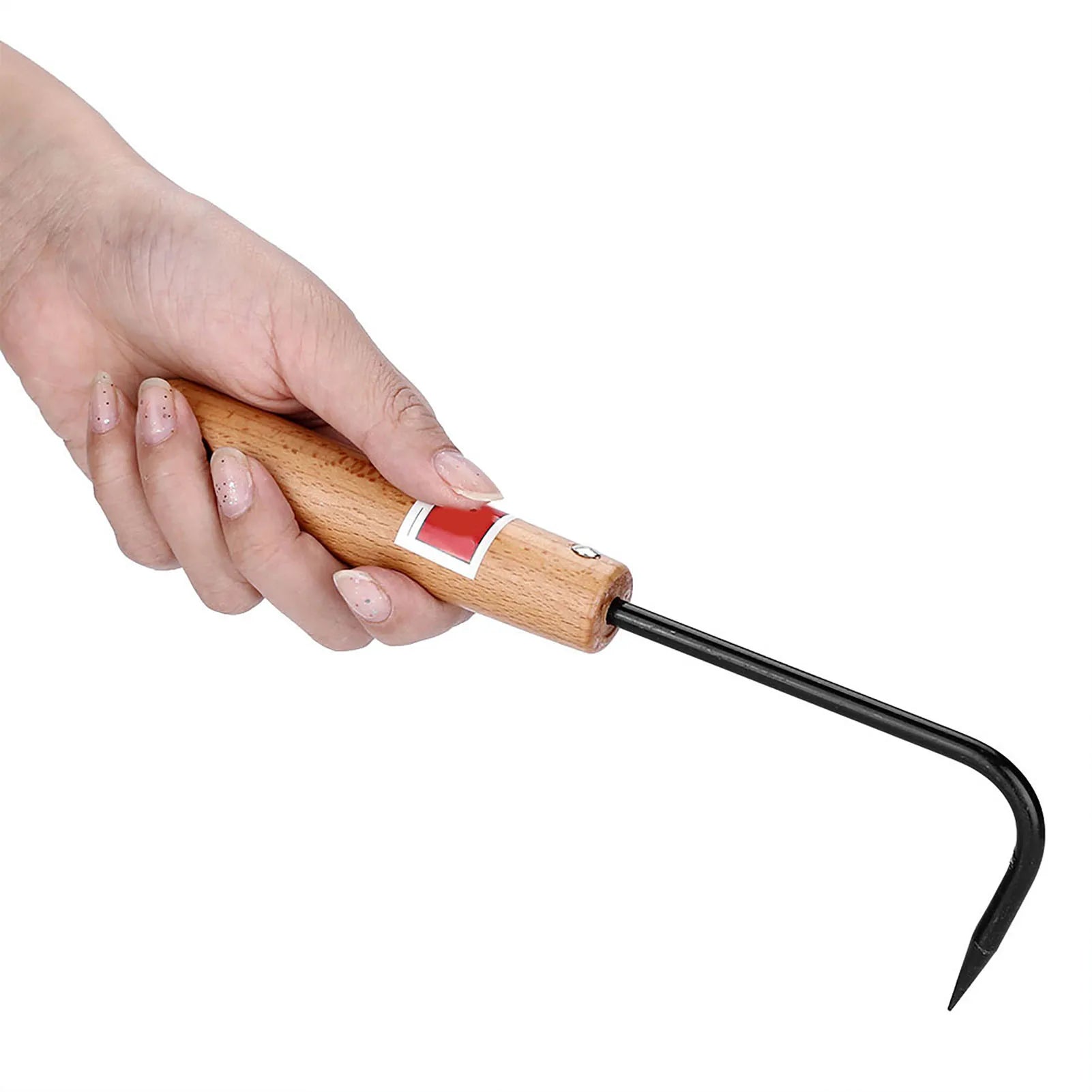 Durable Bonsai Root Hook with Ergonomic Wooden Handle - Smarsty
