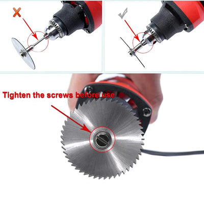 High Speed Steel Circular Saw Blades Set for Dremel - Smarsty