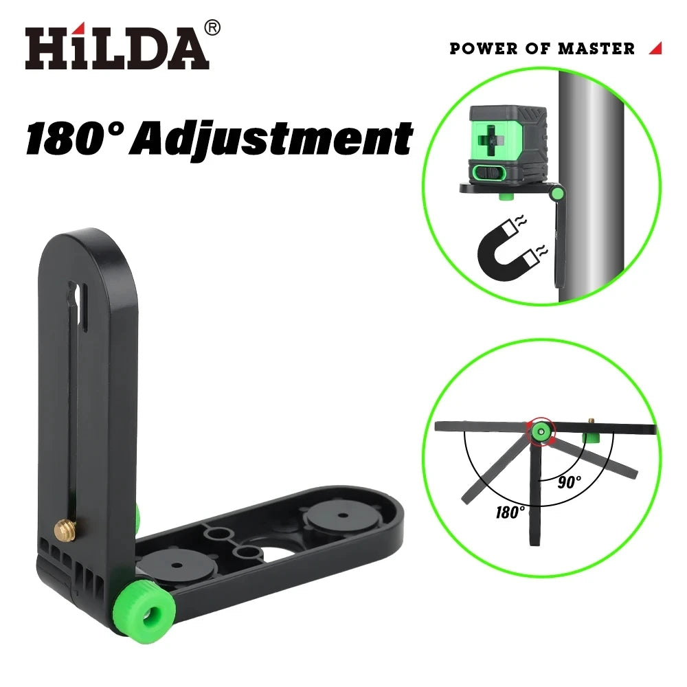 HILDA Mini Laser Level Wall Bracket with Strong Magnet - Smarsty