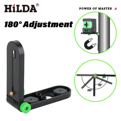 HILDA Mini Laser Level Wall Bracket with Strong Magnet - Smarsty