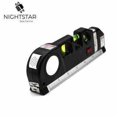Laser Level Tool for Accurate Horizontal and Vertical Measurements - Smarsty