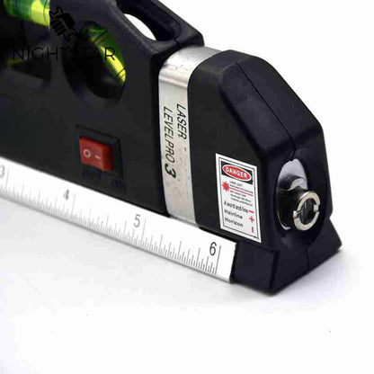Laser Level Tool for Accurate Horizontal and Vertical Measurements - Smarsty