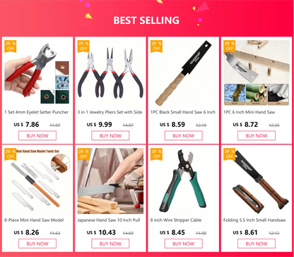 Mini Wire Winding Pliers with Ergonomic Grip - Smarsty