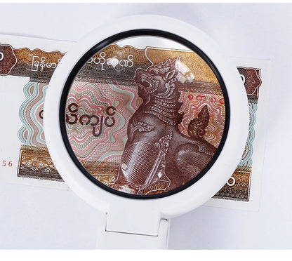 Portable Handheld Magnifying Glass with LED Light - Smarsty