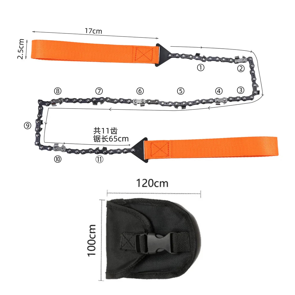 Portable Multi-Function Wire Saw for Outdoor Adventures - Smarsty
