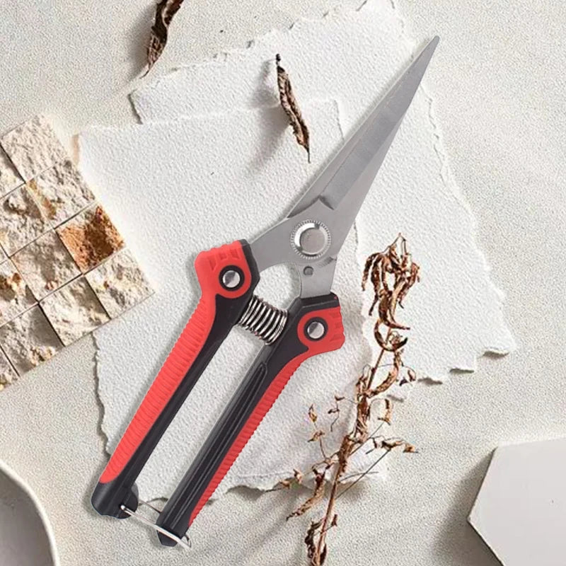Stainless Steel Pruning Shears for Effortless Trimming - Smarsty