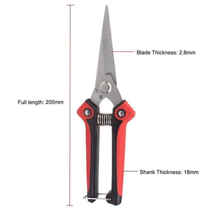 Stainless Steel Pruning Shears for Effortless Trimming - Smarsty