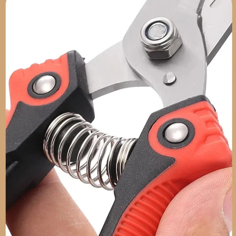 Stainless Steel Pruning Shears with Non Slip Handle - Smarsty