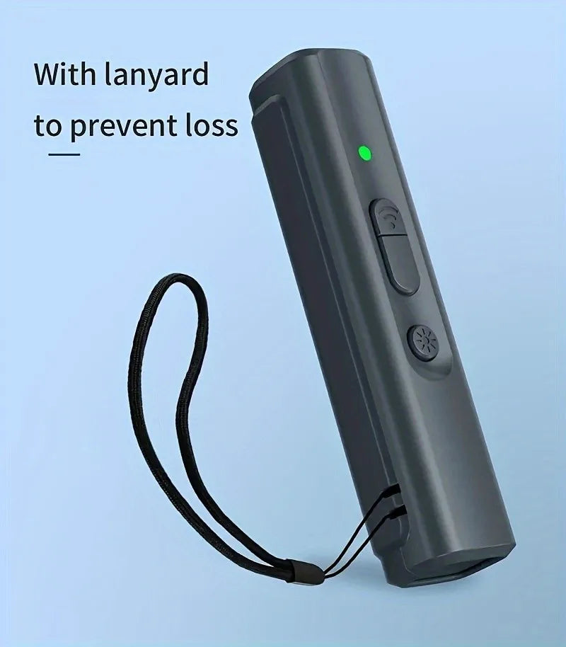 Ultrasonic Dog Repeller Portable Trainer with LED Light - Smarsty