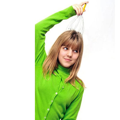 Wood Handle Scalp Massager for Stress Relief - Smarsty