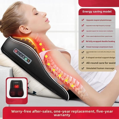Electric Shiatsu Neck and Back Massager with Heating - Smarsty