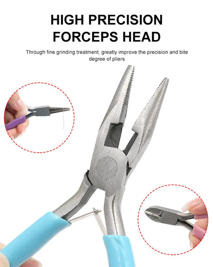 Jewelry Pliers for DIY Projects Durable End Cutting Tool - Smarsty