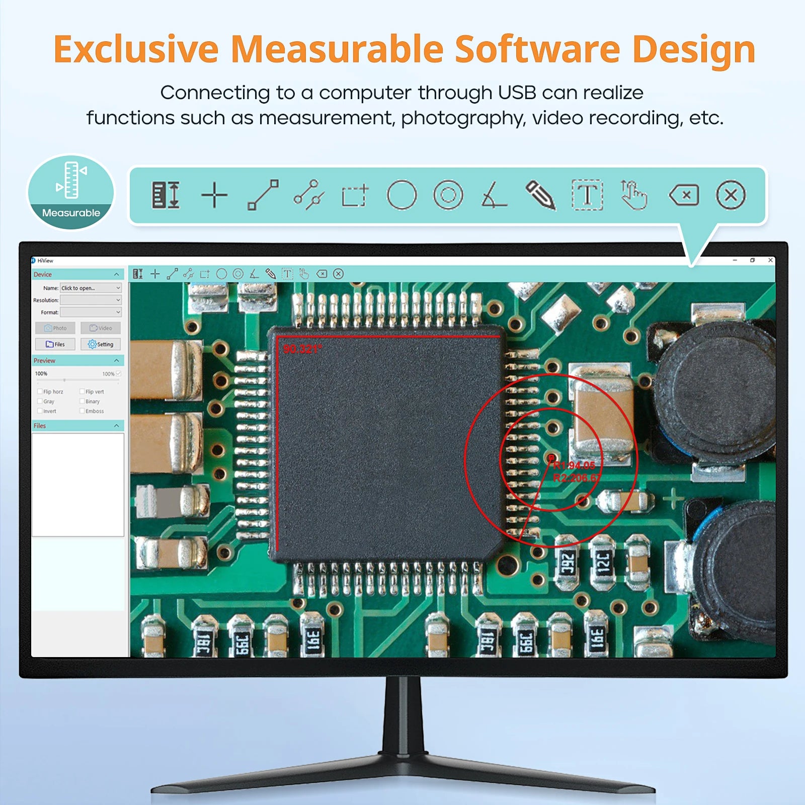 Hayve 1200X Digital Microscope for High Definition Repairs - Smarsty