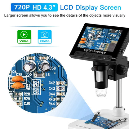Elikliv 7 Inch 1080P Digital Microscope with LED Lights - Smarsty