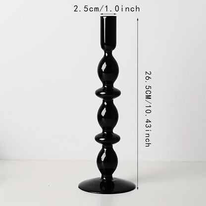 Nordic Glass Candle Holder and Vase for Elegant Home Decor - Smarsty