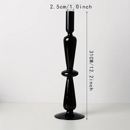 Nordic Glass Candle Holder and Vase for Elegant Home Decor - Smarsty