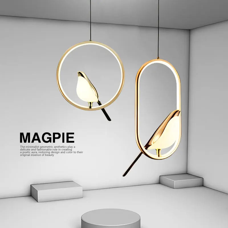 Magpie LED Pendant Lamp for Stylish Bedroom Lighting - Smarsty