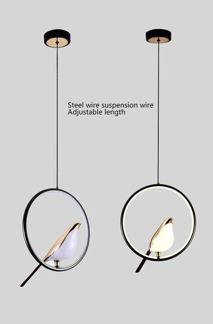 Magpie LED Pendant Lamp for Stylish Bedroom Lighting - Smarsty