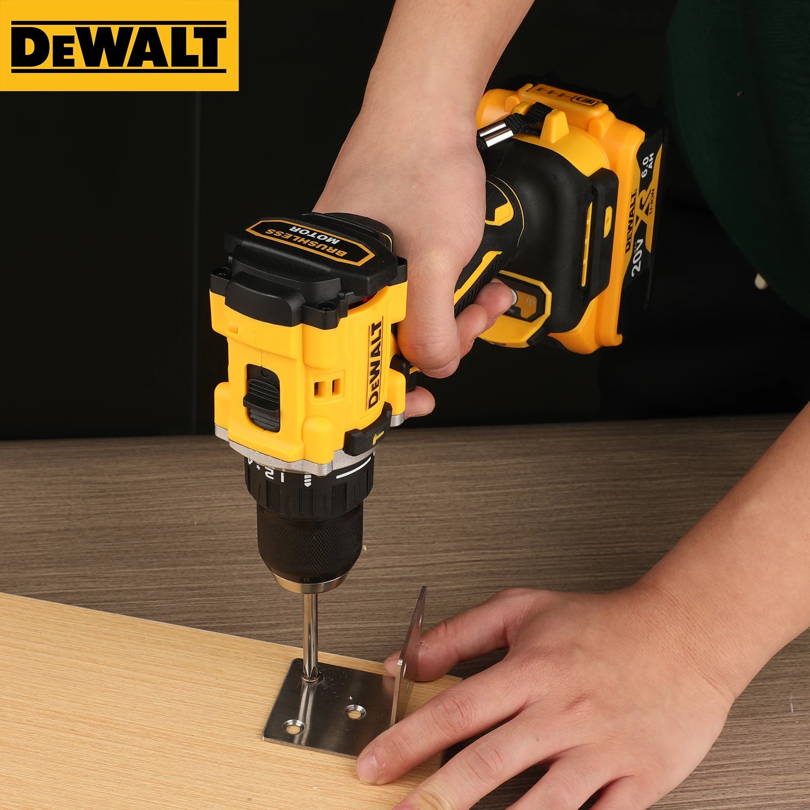 Dewalt 20V Brushless Impact Drill Cordless Convenience - Smarsty