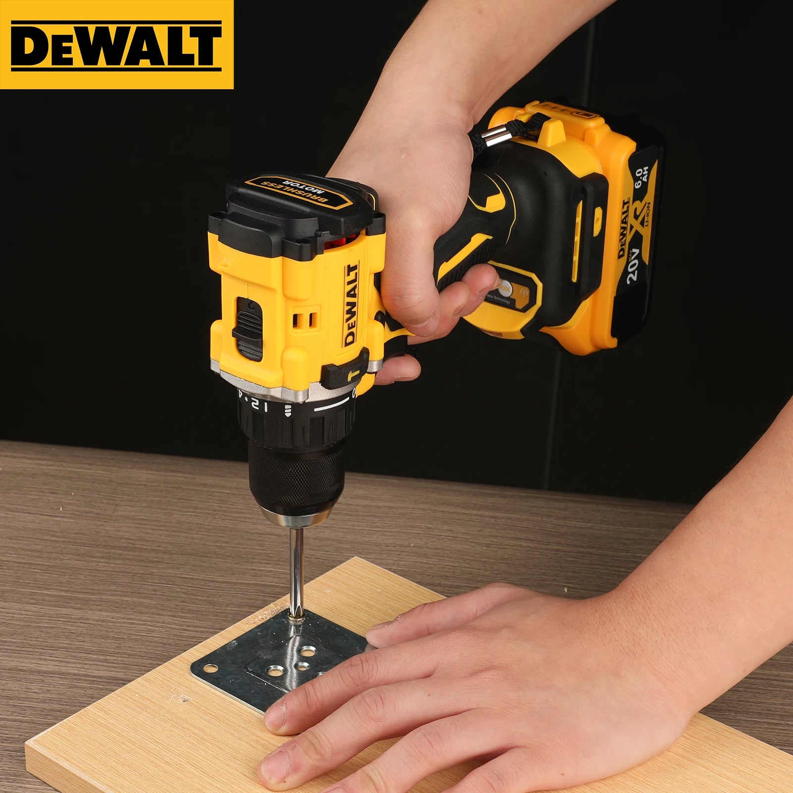 Dewalt 20V Brushless Impact Drill Cordless Convenience - Smarsty