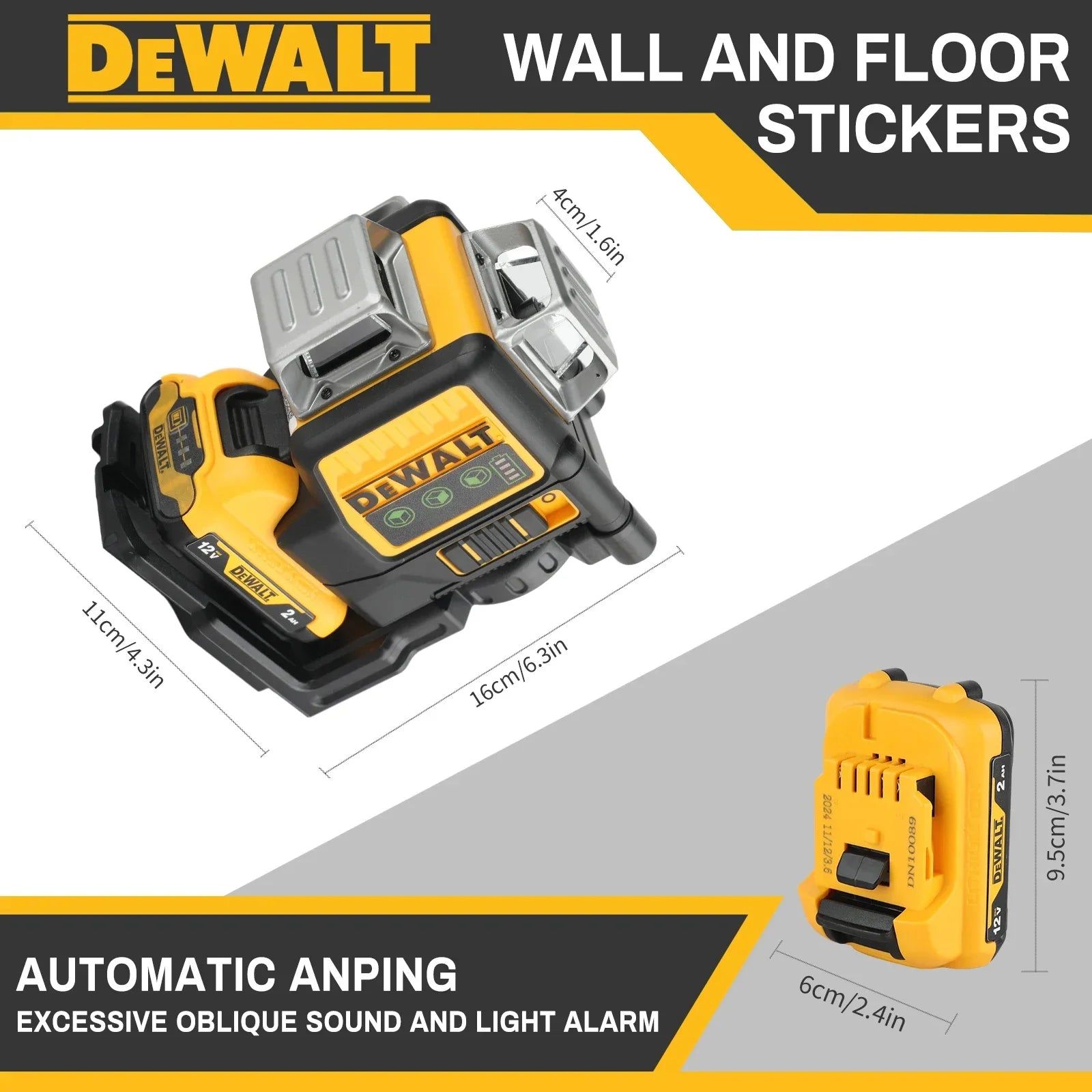 Dewalt 360 Degree Green Laser Level Tool - Smarsty
