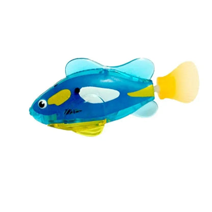 Interactive LED Cat Toy Swimming Robot Fish - Smarsty