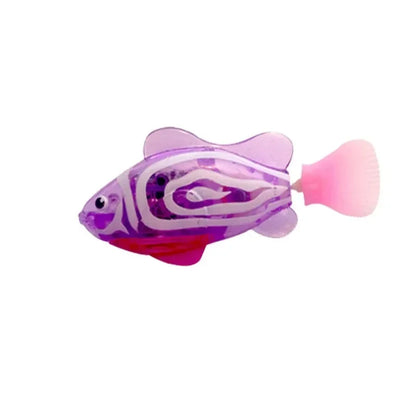 Interactive LED Cat Toy Swimming Robot Fish - Smarsty