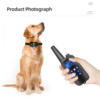 Rechargeable Waterproof Dog Training Collar with Anti Barking Feature - Smarsty