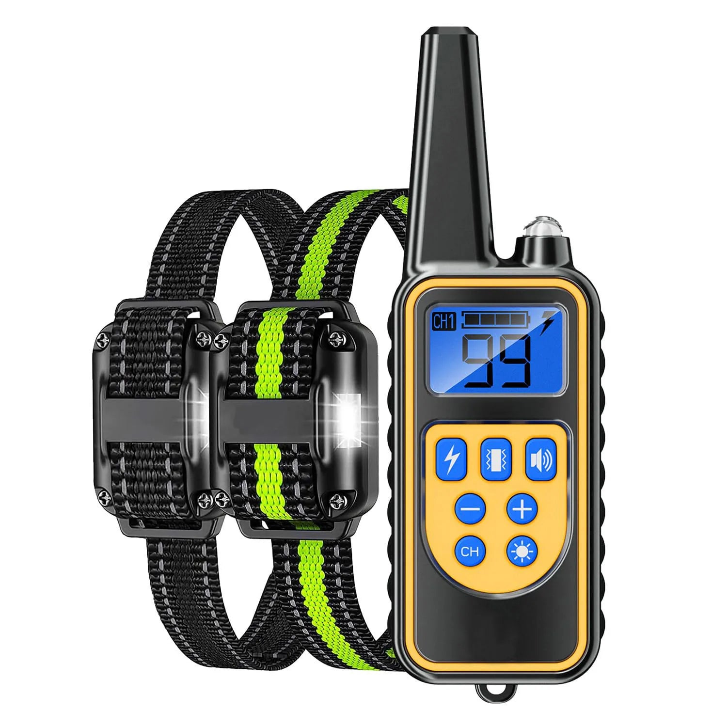Dog Training Collar with Remote Waterproof Shock Feature - Smarsty