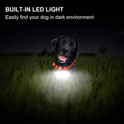 Rechargeable Electric Dog Training Collar with Detachable Bark Control - Smarsty