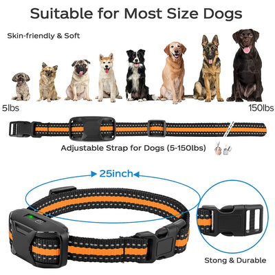 3300Ft Waterproof Electric Dog Training Collar - Smarsty