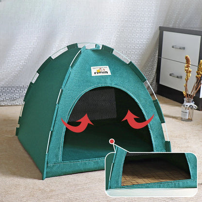 Foldable Cat House Tent for All Seasons Portable Design - Smarsty