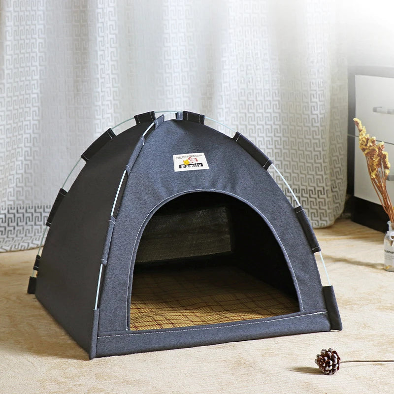 Foldable Cat House Tent for All Seasons Portable Design - Smarsty