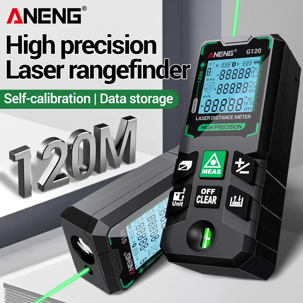 ANENG G120 High Precision Laser Rangefinder for Accurate Measuring - Smarsty