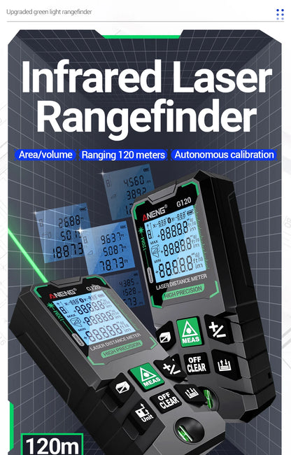 ANENG G120 High Precision Laser Rangefinder for Accurate Measuring - Smarsty