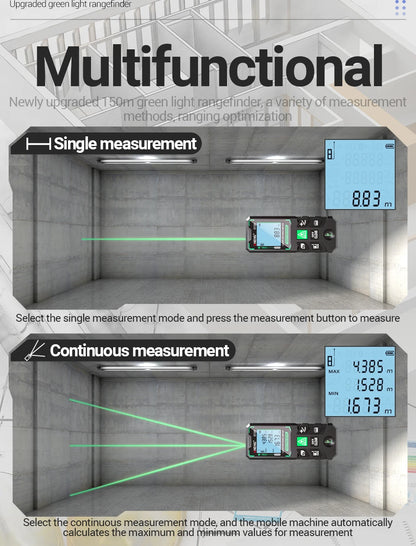 ANENG G120 High Precision Laser Rangefinder for Accurate Measuring - Smarsty