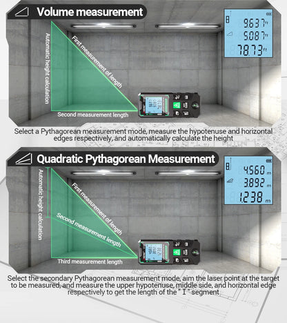 ANENG G120 High Precision Laser Rangefinder for Accurate Measuring - Smarsty