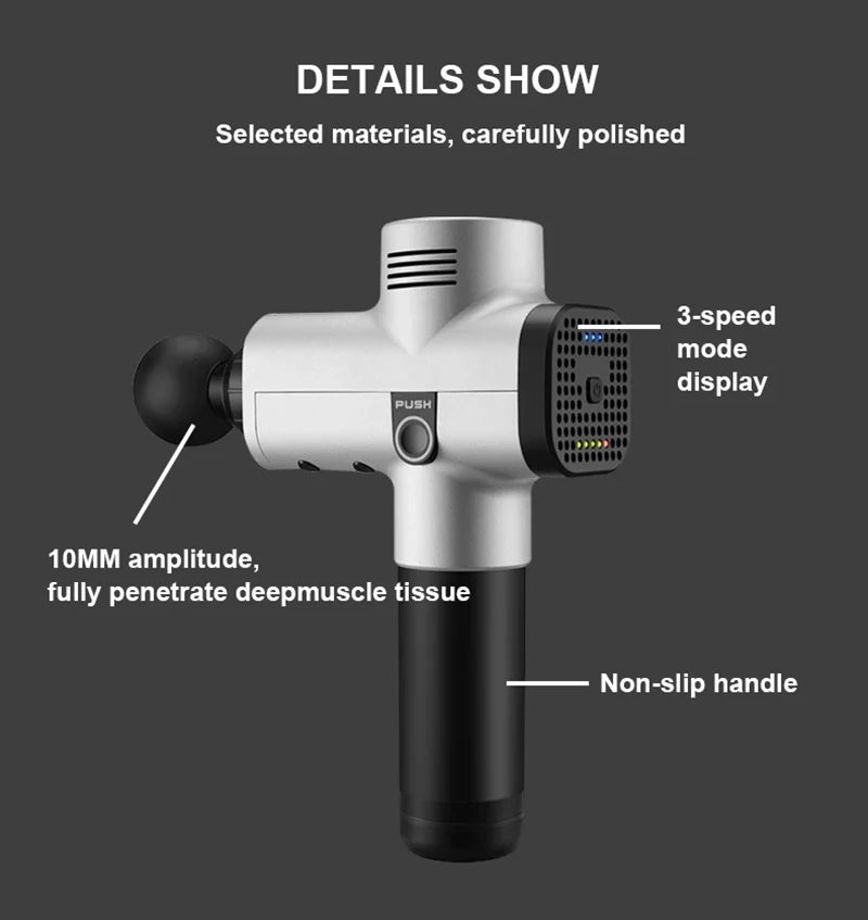 Phoenix A2 Massage Gun for Deep Tissue Pain Relief - Smarsty