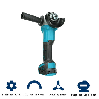 Brushless Electric Angle Grinder Combo Kit with Impact Wrench - Smarsty