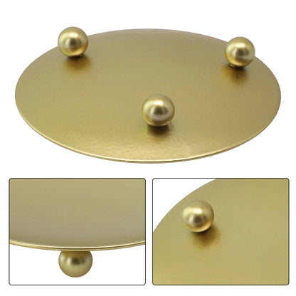 Iron Plate Candle Holder for Elegant Wedding Decor - Smarsty
