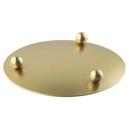 Iron Plate Candle Holder for Elegant Wedding Decor - Smarsty