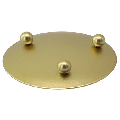 Iron Plate Candle Holder for Elegant Wedding Decor - Smarsty