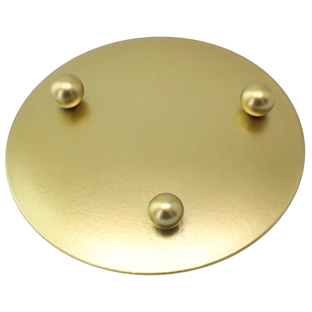 Iron Plate Candle Holder for Elegant Wedding Decor - Smarsty