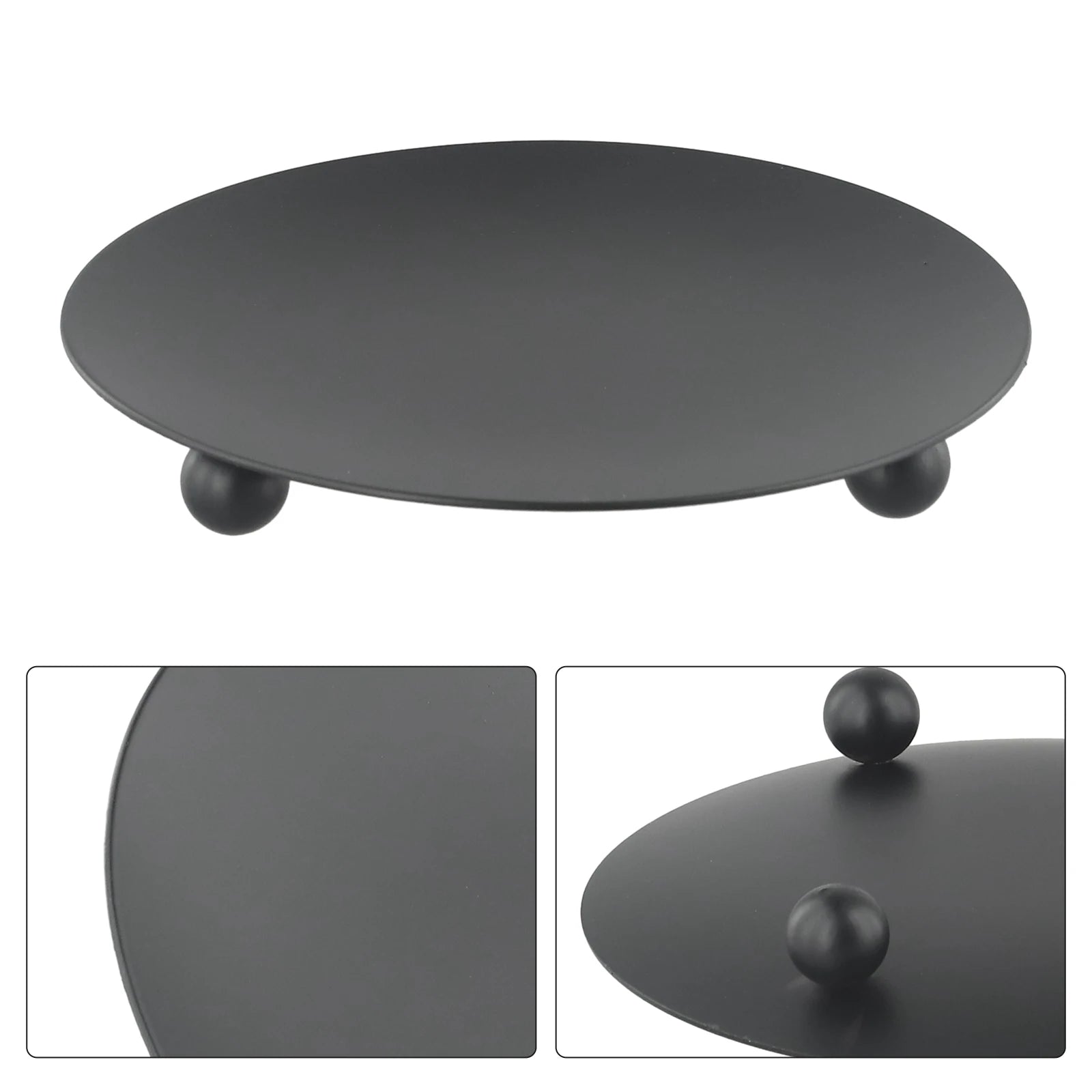 Iron Plate Candle Holder for Elegant Wedding Decor - Smarsty