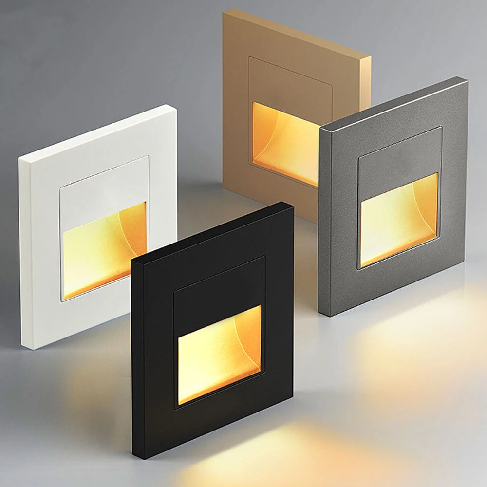 PIR Motion Sensor LED Night Light for Safe Stairs - Smarsty