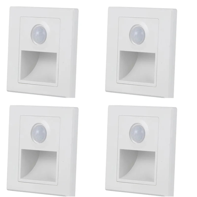 PIR Motion Sensor LED Night Light for Safe Stairs - Smarsty